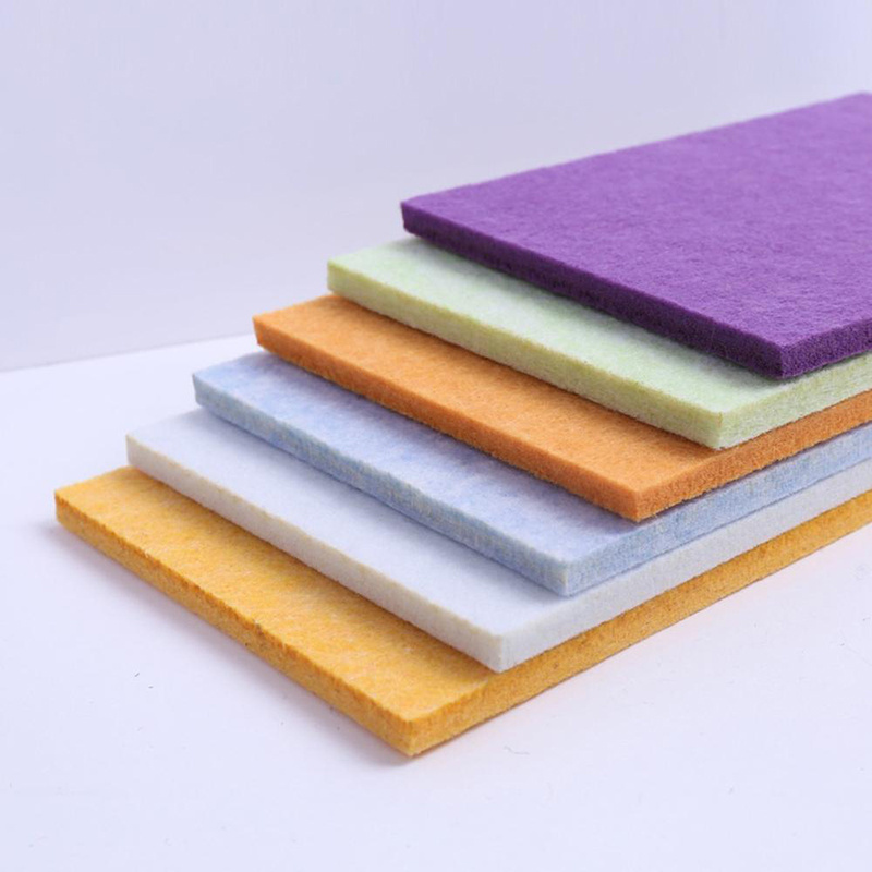 Multi Function Sound Absorbing Wool Felt Fabric Acoustic Wall Panels DIY Pet Felt Acoustic Panels