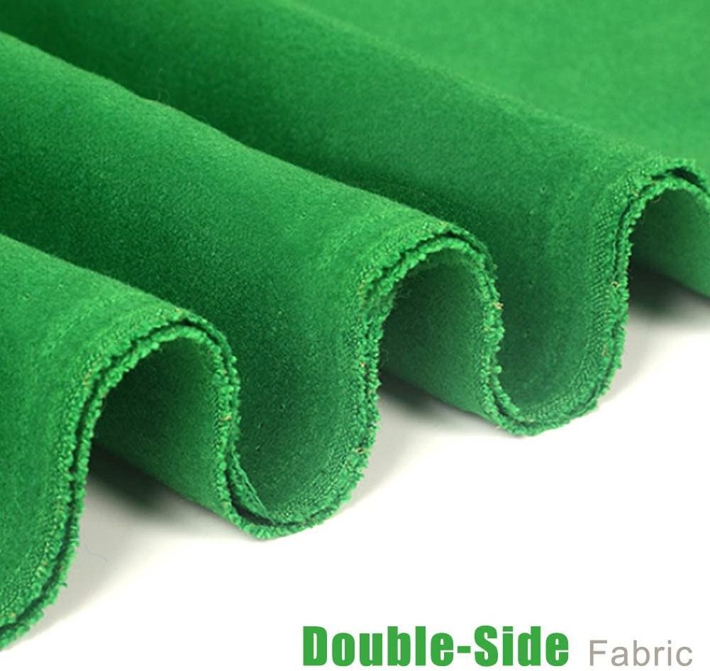 Pool Table Felt Billiard Cloth Wool Pool Table Cloth Choose for 7', 8'or 9' Table, Replacement Billiard Table Felt is Available