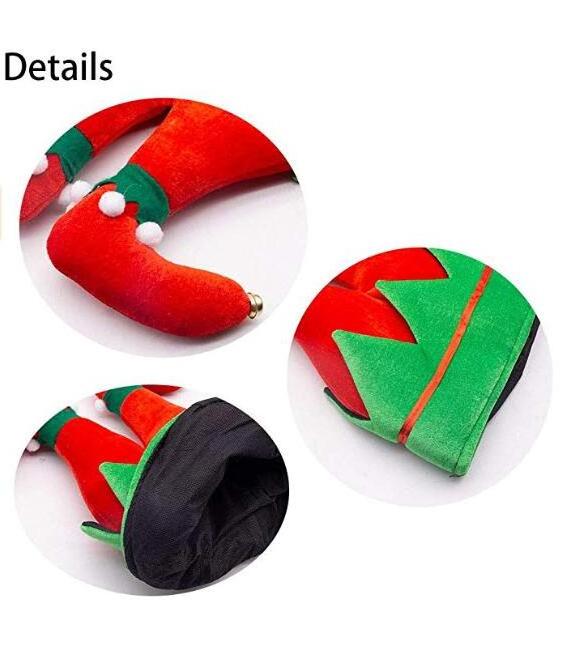 Christmas Elf Hat Funny Santa Hat Novelty Costume Hat