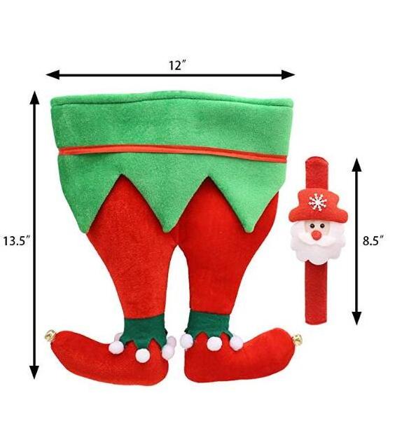 Christmas Elf Hat Funny Santa Hat Novelty Costume Hat