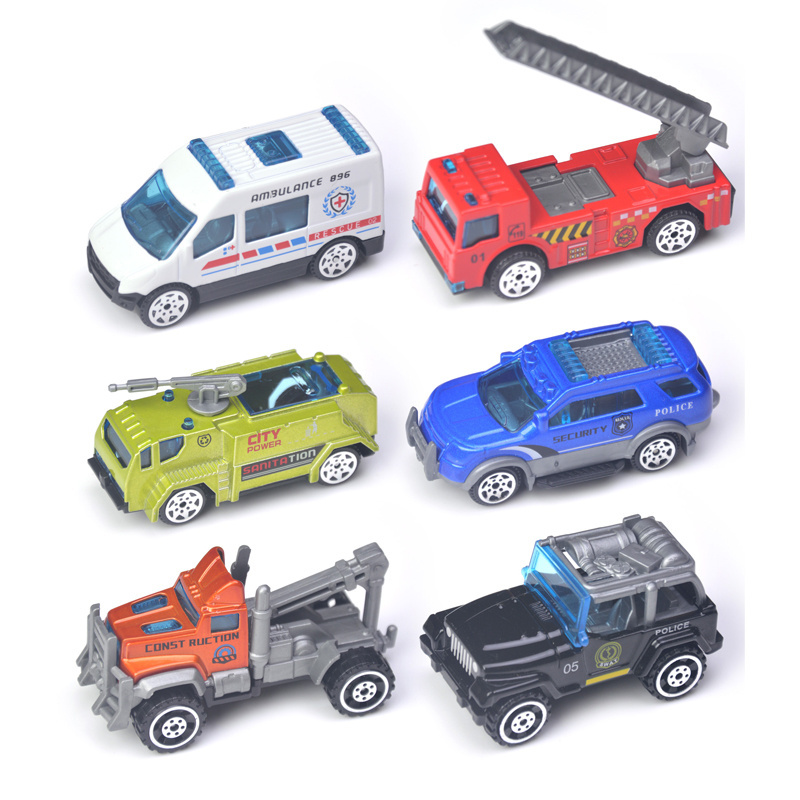 QS Promotional Mini Alloy Suit Collection Metal Simulation Die Cast Car Free Wheel Friction Model Toys Vehicle For Children Gift