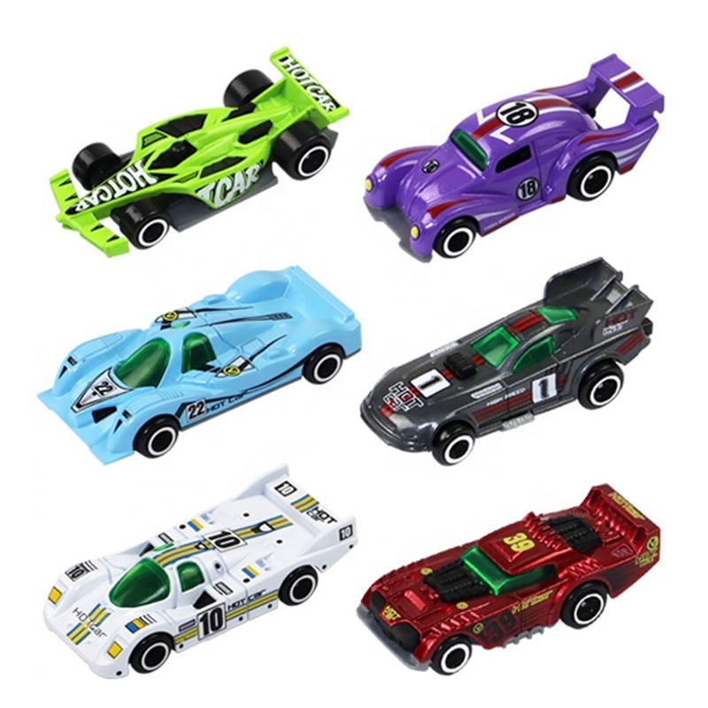 QS Hot Selling Kids Mini Alloy Race Cars Pickup Truck Off Road Vehicles 1/64 Scale Metal Simulation Diecast Model Car Toys