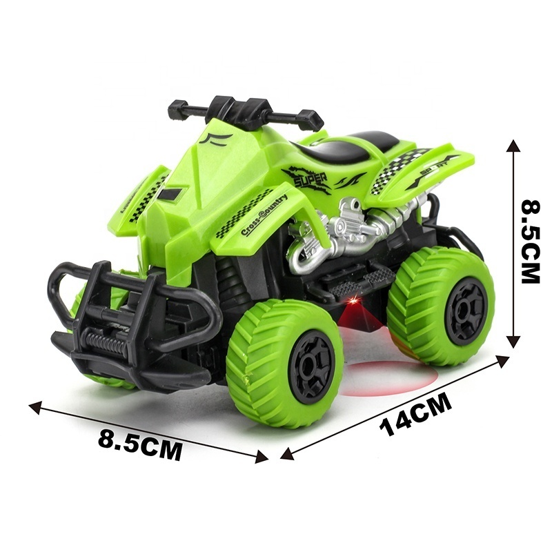 QS Cheap Price Children 1:43 Climbing Motorcycle ATV Pickup Off Road Vehicle Wireless Remote Control Toys Kids Mini RC Car