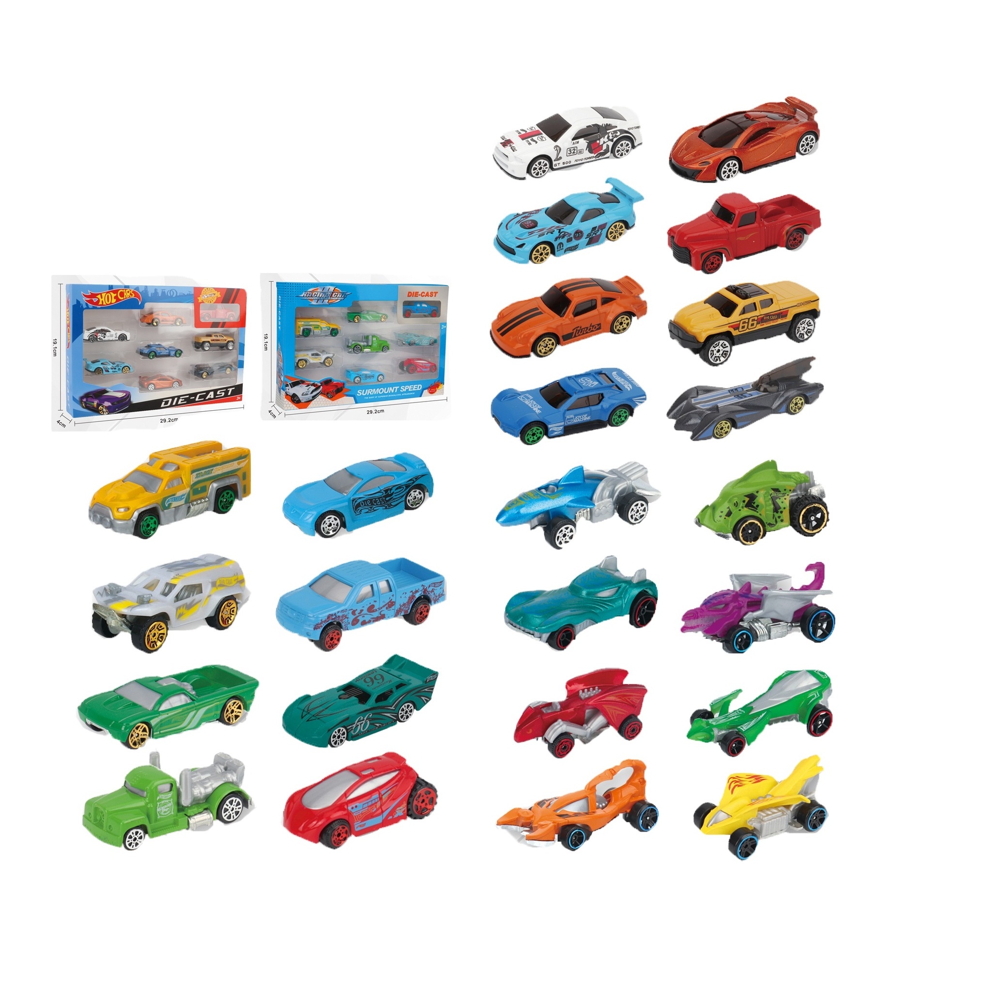 Hot Selling Free Wheels Custom 1 64 Metal Diecast Cars 1/64 Scale Car Model Toy Souvenir Promotional Gift