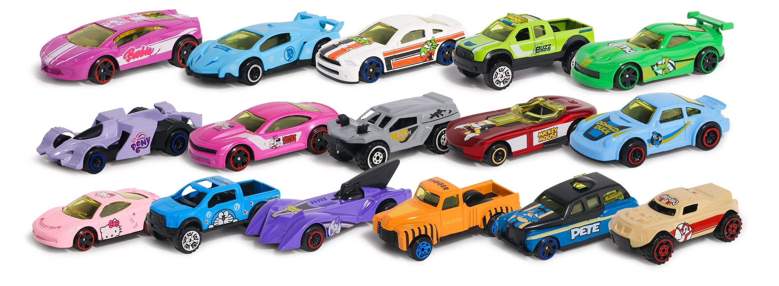 QS Hot Selling Metal Car Toys Set Die Free Wheel Cast Racing Model Collection Vehicle Play Set for Kids 16pcs