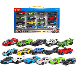 QS Hot Selling 1/64 Scale Free Wheel Coche De Juguete Mini Metal Diecast Model Cars Alloy Car Vehicle Set Toys For Children