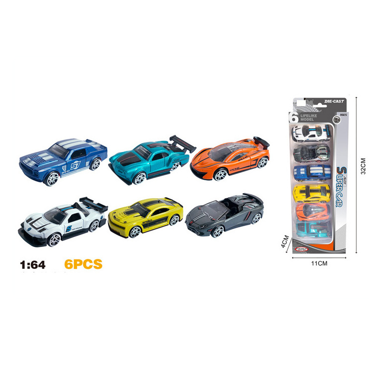 QS Hot Selling 1:64 Mini Size Model Metal Car Set 1/64