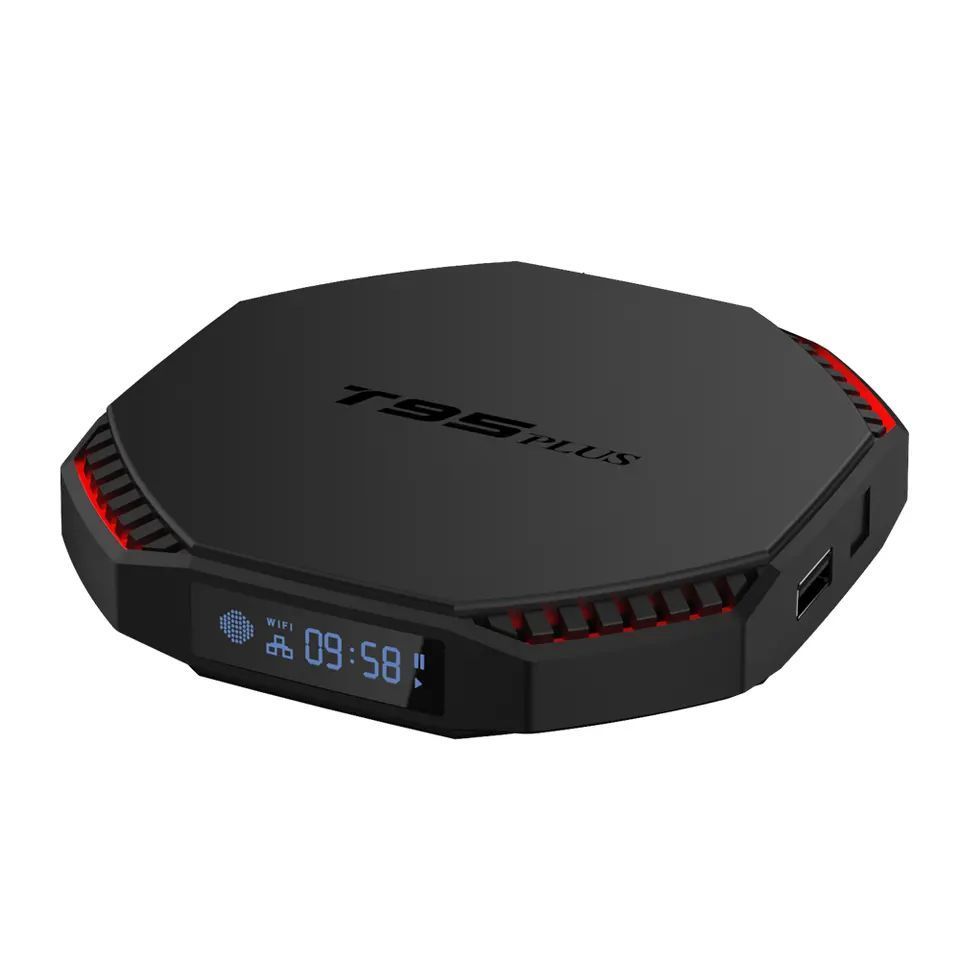 T95 Plus Android 11.0 OS RK3566 8g/64g Tv Box RK3566 8K Android Tv Box Media Player T95 Plus Dual Band Wifi 8K 1000MB tvbox