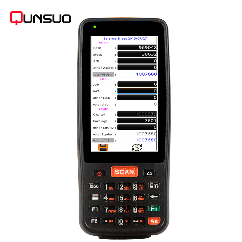 Handheld POS Terminal QR Code Scanner PDA401 NFC Android POS