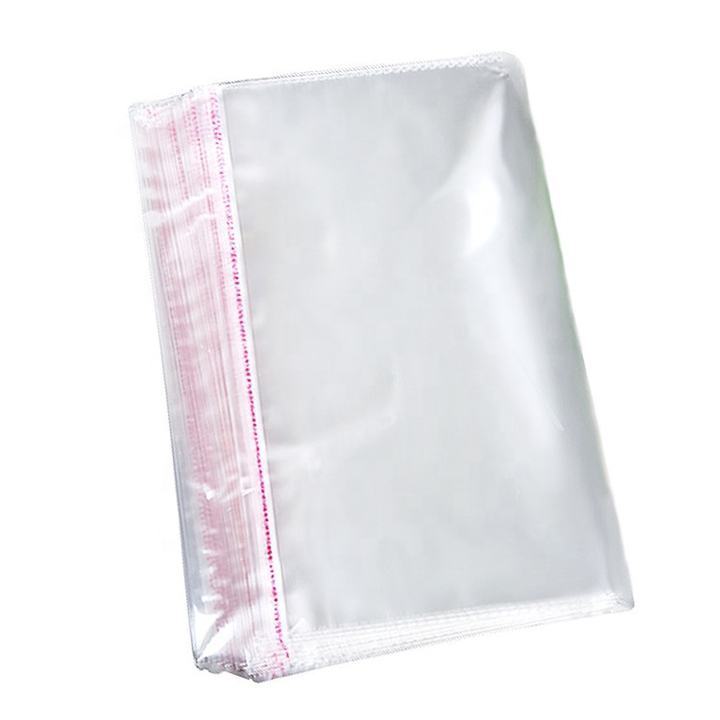 Poly Bag Custom Printing Clear Plastic Printed Self Adhesive Package Packing Opp Bag Cellophane Bags Self Adhesive