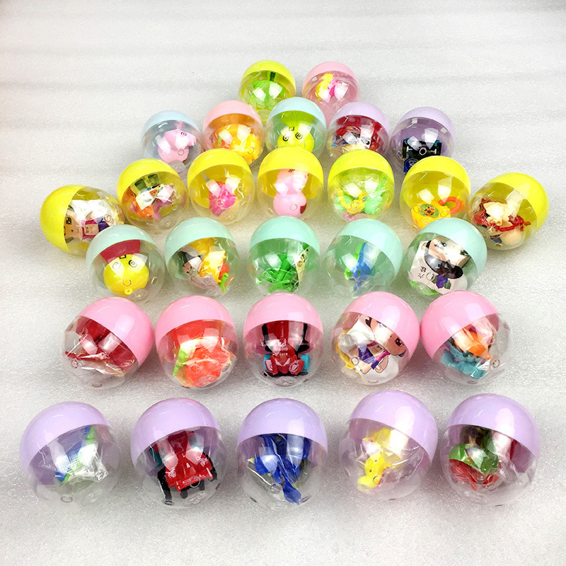 47*56 mm transparent plastic capsule toys vending machine capsule toys gashapon / gachapon ball for kid toys