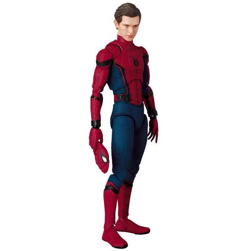 High quality 15CM Spider Man Toys Tom Holland PVC Action Figure Spiderman Collection Toy with boxHot