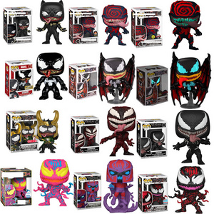 FUNKOs POP VENOM 371 CARNAGE Model Toy doll gift Collection Action Figure Toys kid chidren wholesale hot