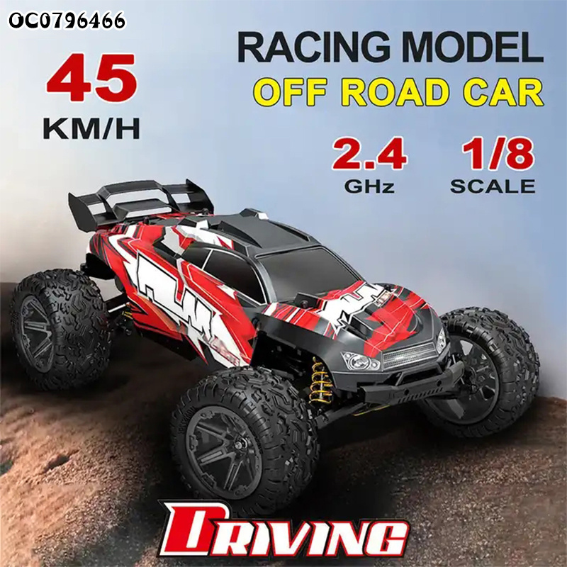 1 8 scale remote control toys rc car racing for adults with high speed