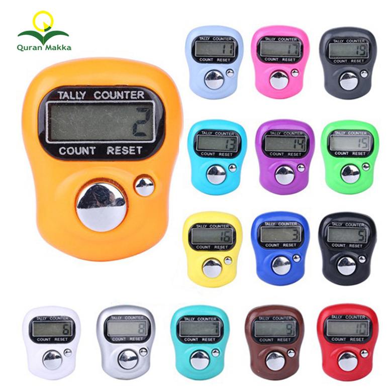 Cheap Price Electronic Plastic Digital Muslim Counter Finger Ring Hand Tally Counter with LCD