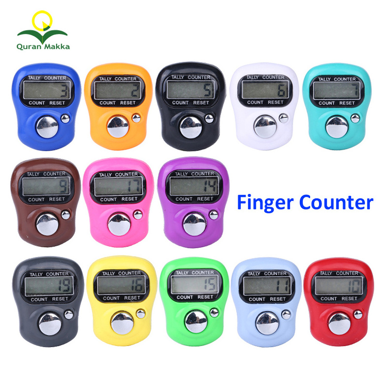 Quranmakka Islamic Gift Muslim Finger Tasbeeh Digital Tally Counter