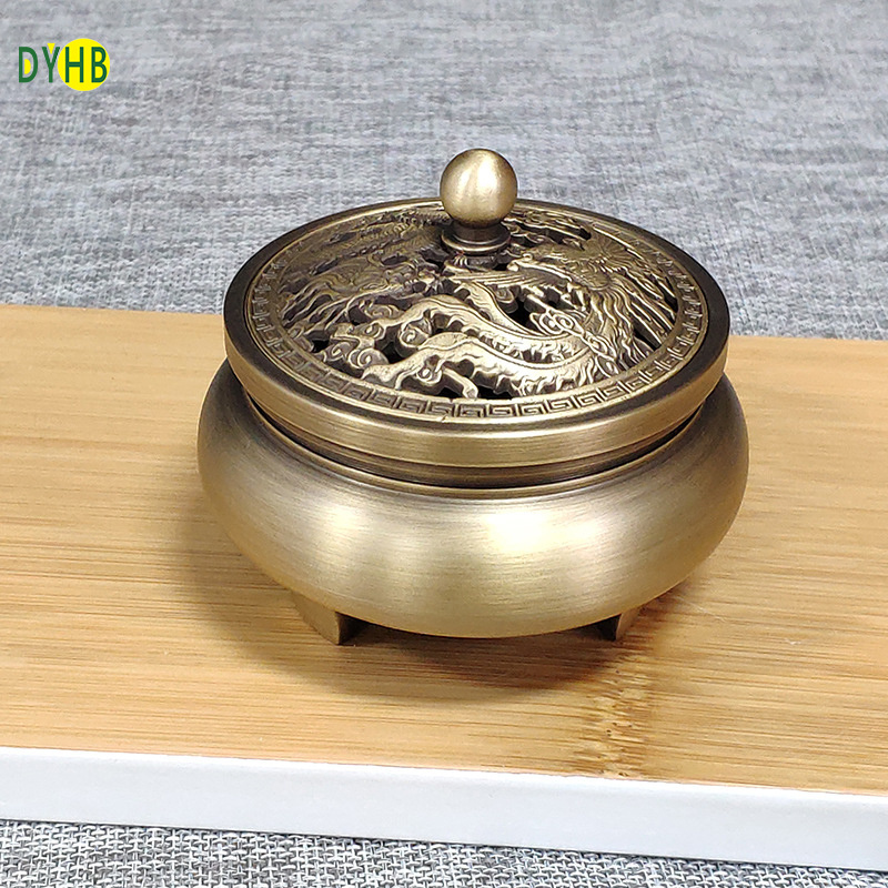 Wholesale Middle East Arabian indoor agalloch incense burner pure copper incense burner