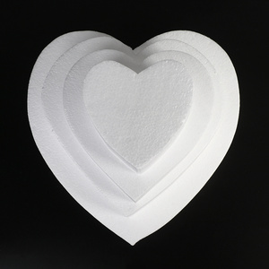 Heart Cake Molds Foam Mold Cake Sugar Craft Party Diy Pop Molds Dummy Modelling Polystyrene Styrofoam Practice Model Tool