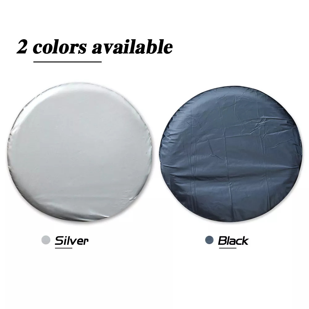 Custom Logo Waterproof Car Wheel Cover Tire Covers Sun Protector For Rv Auto Car Universal Tire Accessories Covers