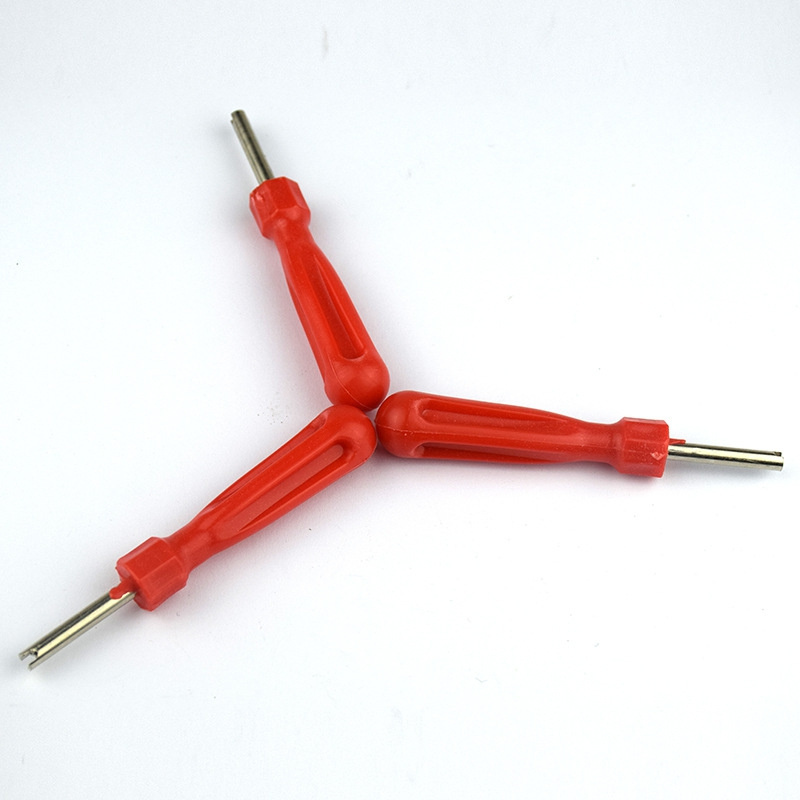 Tire Valve Core Removal Tool Tire Valve Core Spanner Tire Repair Tool Valve Core Screwdriver