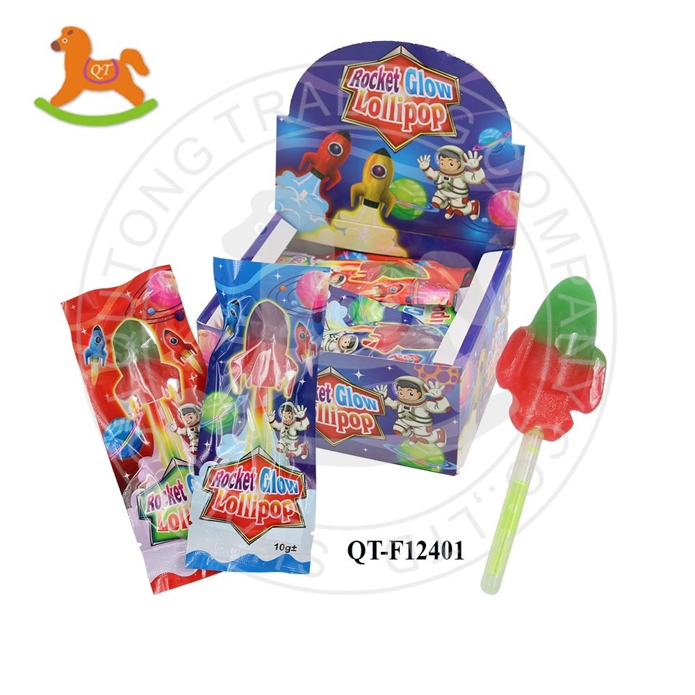 Novelty Difference Shapes Fruity Flavor Lighting Hard Lollipops For Sales