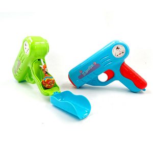 Colorful Gun Gun Sweet Plastics Promotional Small Toy For Candy