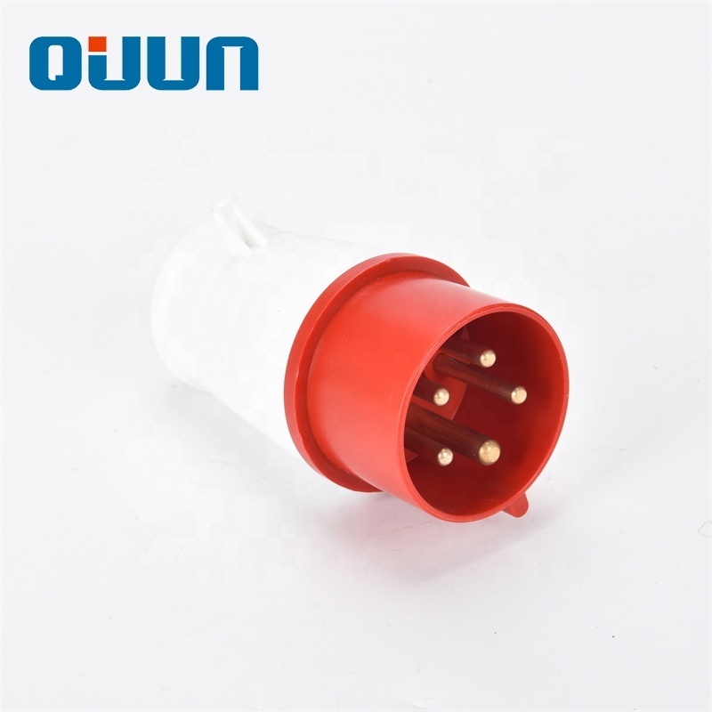 Dubai Qijun 025 32a 5p 220v  Industrial socket electrical ip44 5pin plugs