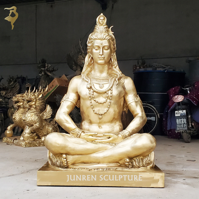 Custom cast copper standing Hindu god sculpture bronze brass Ganesha statue Bronze Ganesha statue