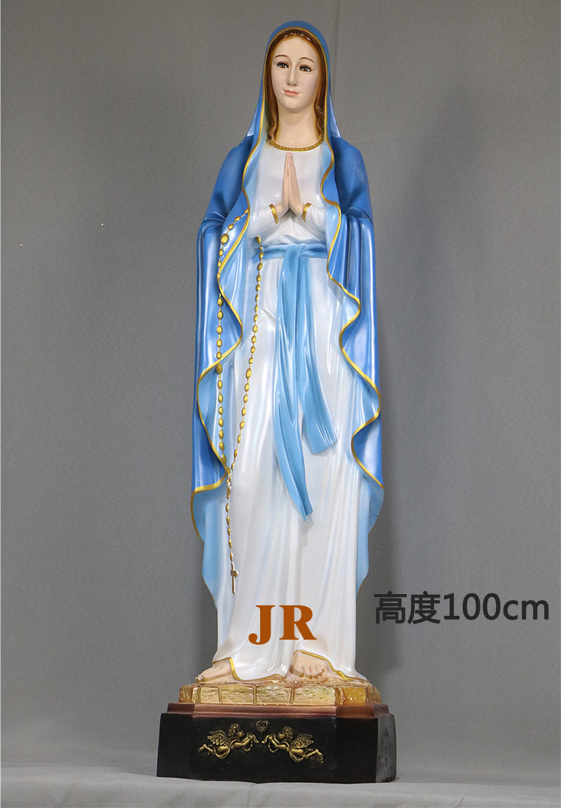 Customized Church decoration indoor life size catholic religious statues resin Virgin Mary statue wholesale