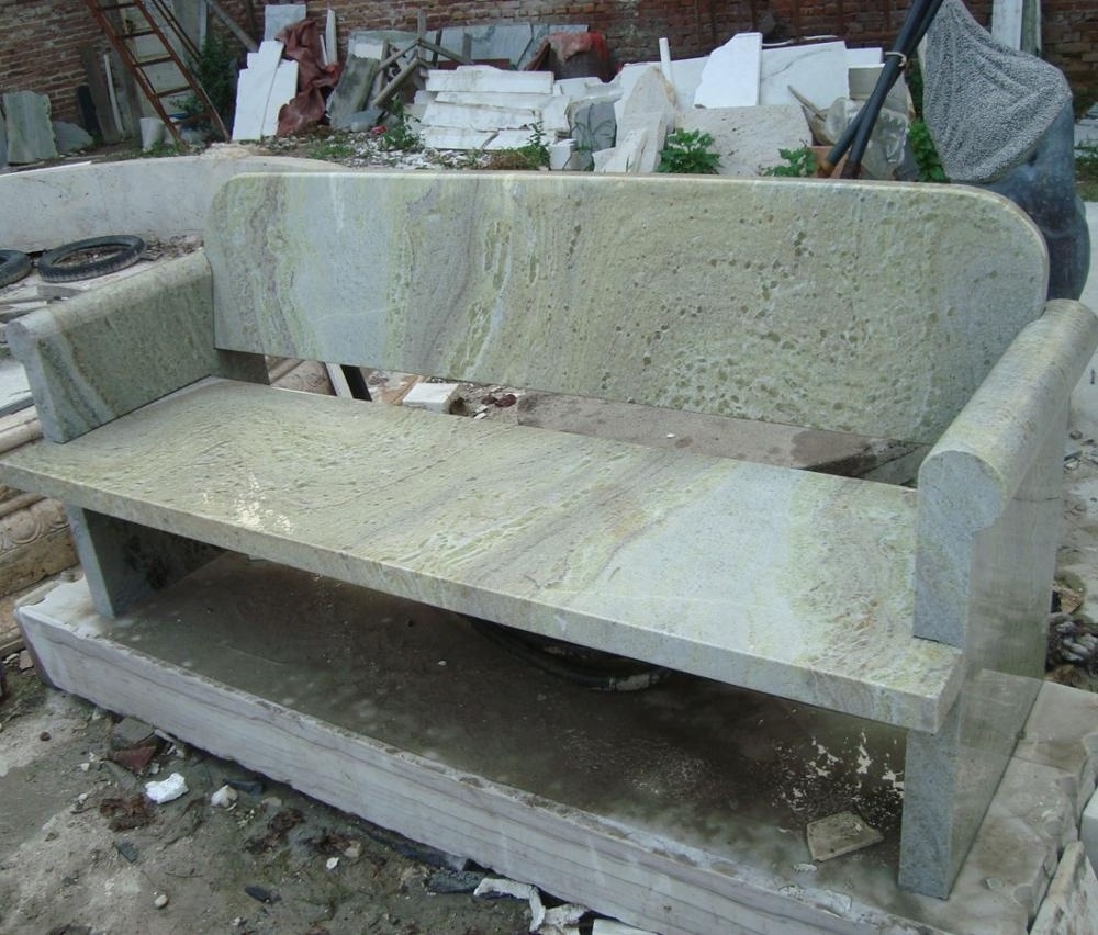 Popular Design patio benches Outdoor Natural Garden Stone Carving white marble Bench Indoor work bench sculpture