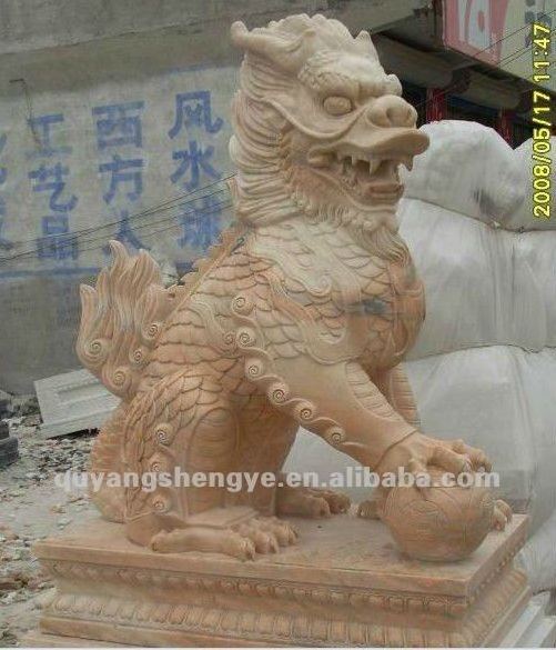 Customizable resin dragon Outdoor Garden Fountain Decorative Dragon  Hand-carved natural marble stone plate Wolong animal statue