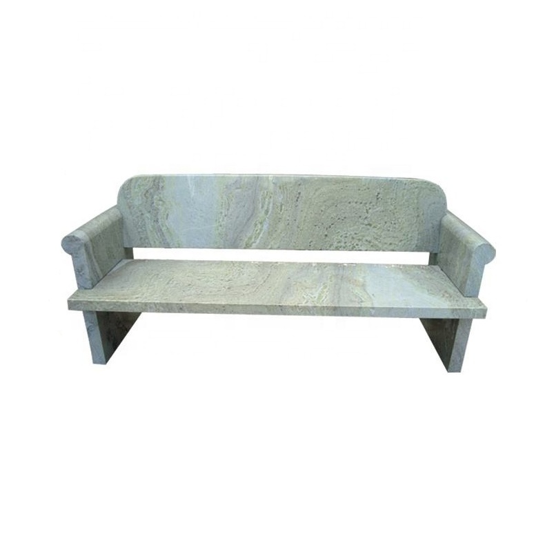 Popular Design patio benches Outdoor Natural Garden Stone Carving white marble Bench Indoor work bench sculpture