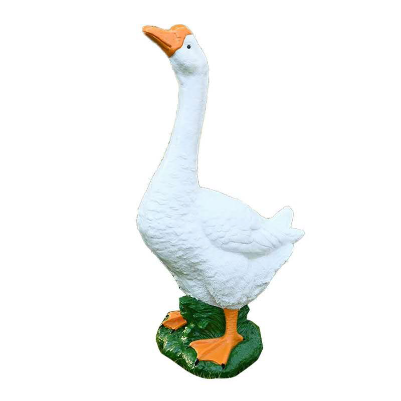 Shengye Outdoor garden forest landscape simulation animal goose duck garden villa decoration fiberglass sculpture decoration