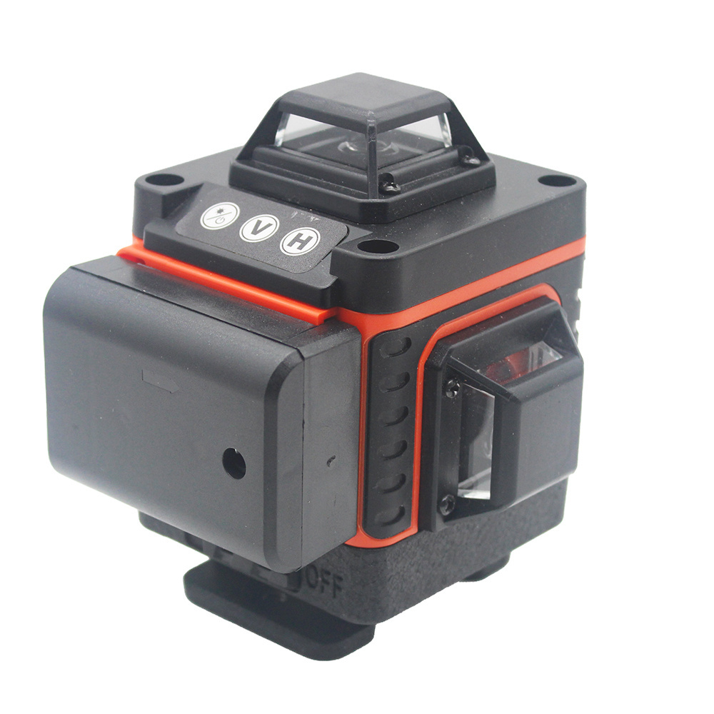 cheap and qualified 4d 16 line lazer level green self leveling 360 green beam  4d laser level