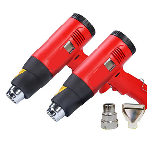 Cheap Adjustable Electric Shrink Wrapping Heat Shrink Gun Power Tools Heat Gun Digital Display Hot Air Gun