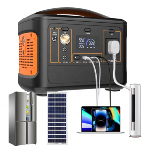 153600mAh 600W Solar Portable Power Station 110V/220V AC Portable Engergy with USB Lithium Battery Solar Generator