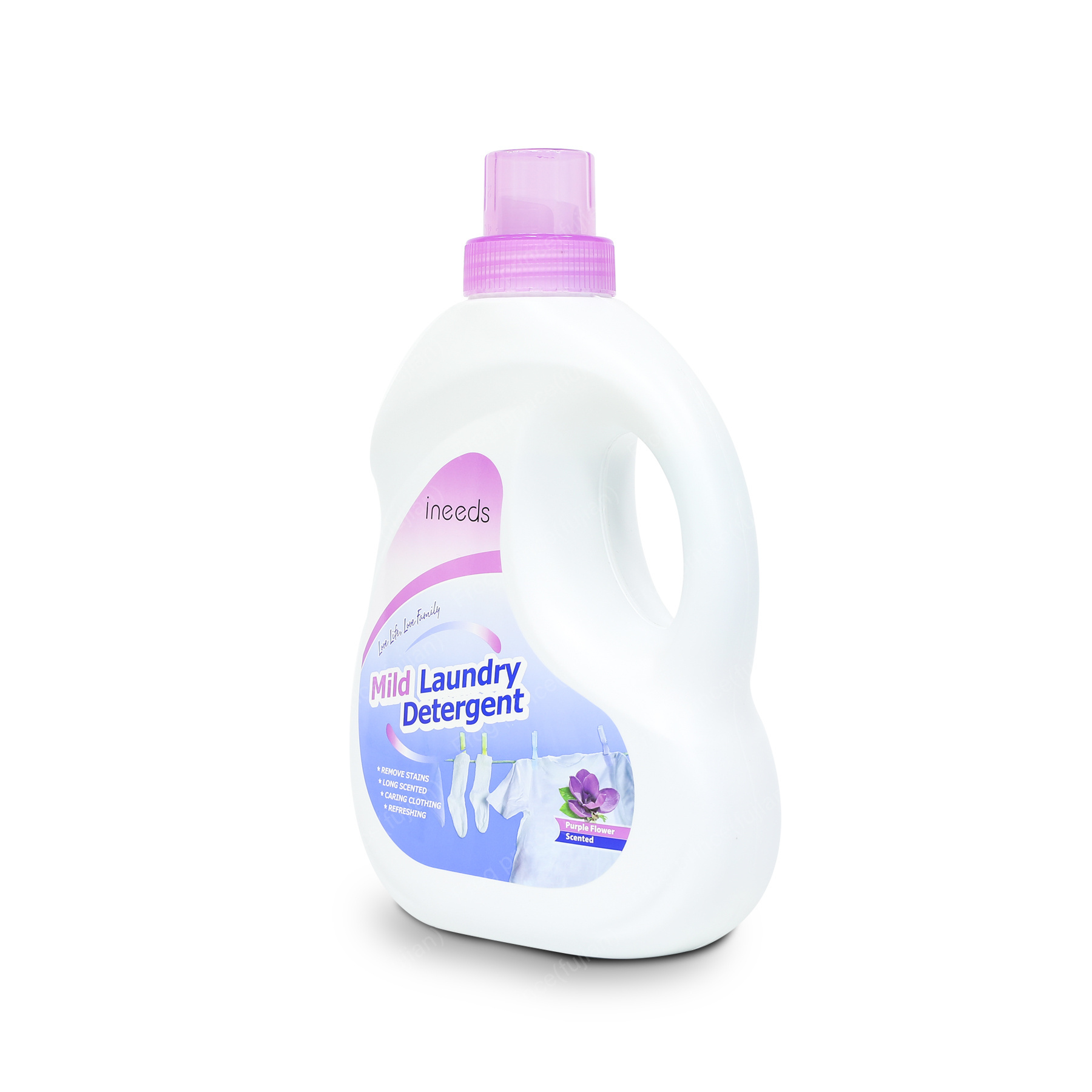 Private label best chemical free laundry detergent for sensitive skin