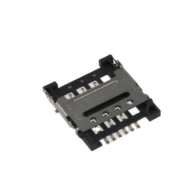 TF/ Micro SD Flip SMT T-flash Type Internal welding 8P H1.5 H1.8 Card Socket Connector