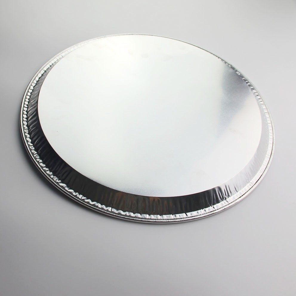 Food Grade Disposable Aluminium Food Plate / Aluminium Foil Cake Mould