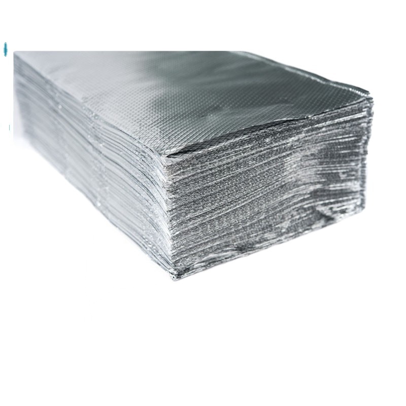 Baking Food Disposable Aluminium Papier Fire Proof Pop-Up Sheet Aluminum Foil Wrap