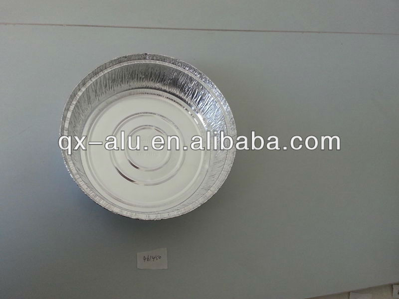 Food Grade Disposable Aluminium Food Plate / Aluminium Foil Cake Mould