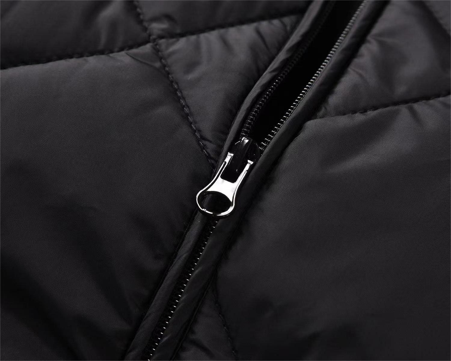 Custom Logo Winter High Street Retro MA1 Flight Jacket Mens Zipper Up Diamond Quilted Bomber Jackets For Men