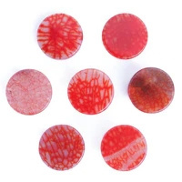 Red Dragon Vein Agate Ear Plugs Organic Stone Plug/Gauge 6-30mm