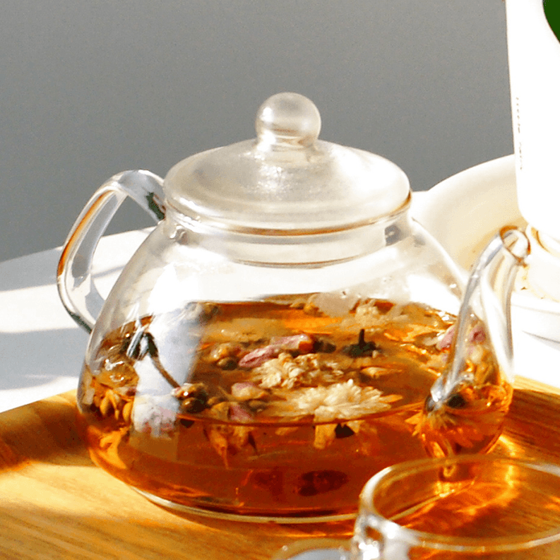 Perfect Quality Heat-resistant Clear Borosilicate Glass Tea kettle Glass Unique Glass Teapot For Home