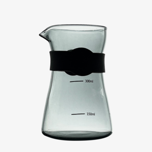 Luxury Modern Heat Resistant Glass Small Tea and Coffee Pot Heat Resistant Glass Transparent Coffee Maker Pot