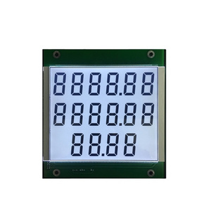 Cheap price custom segment lcd display segment displays screen HTN Positive 5V no controller no backlight 7 segment lcd display