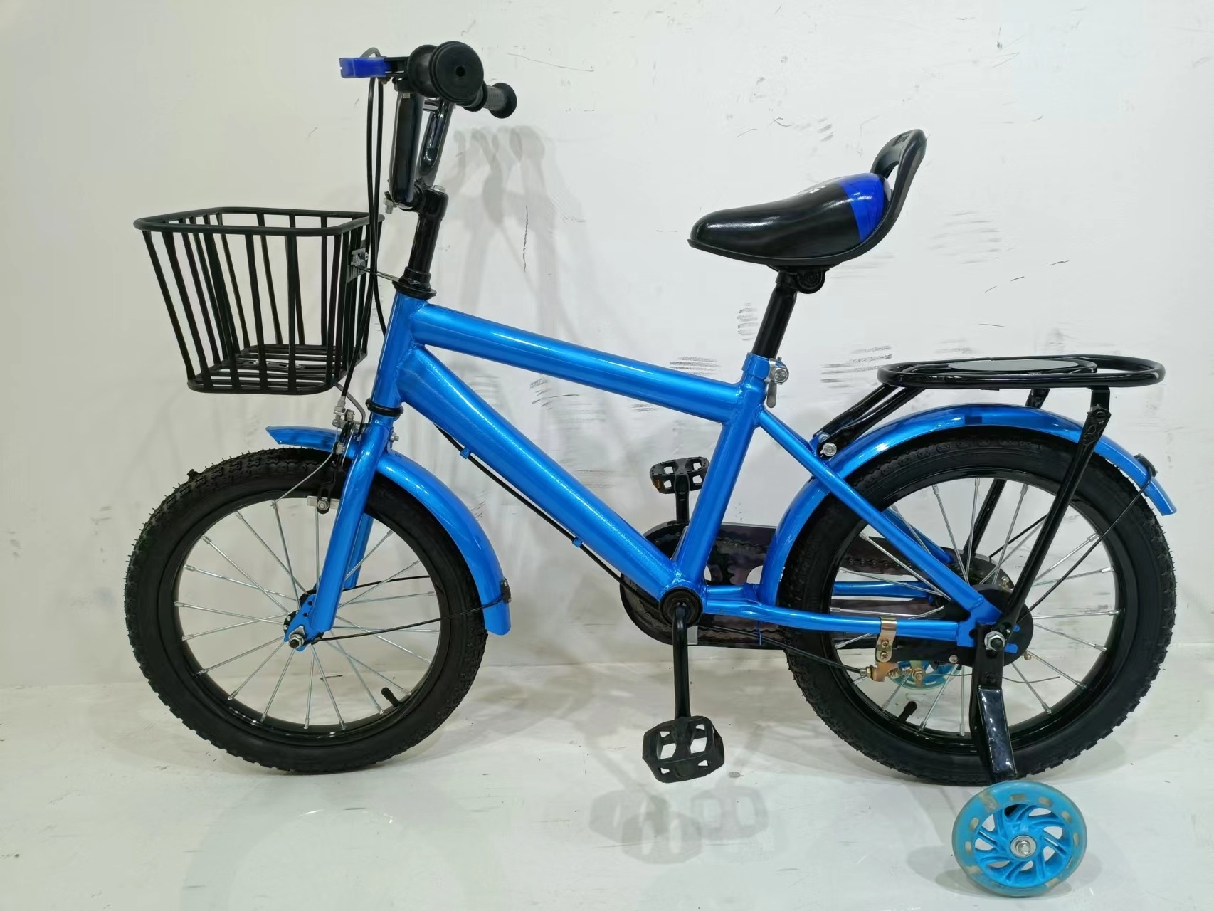 Montasen 16''  Carbon Steel Children Bicycle Kids Bike Cycling Children Kids Ride on Car Boys Girls