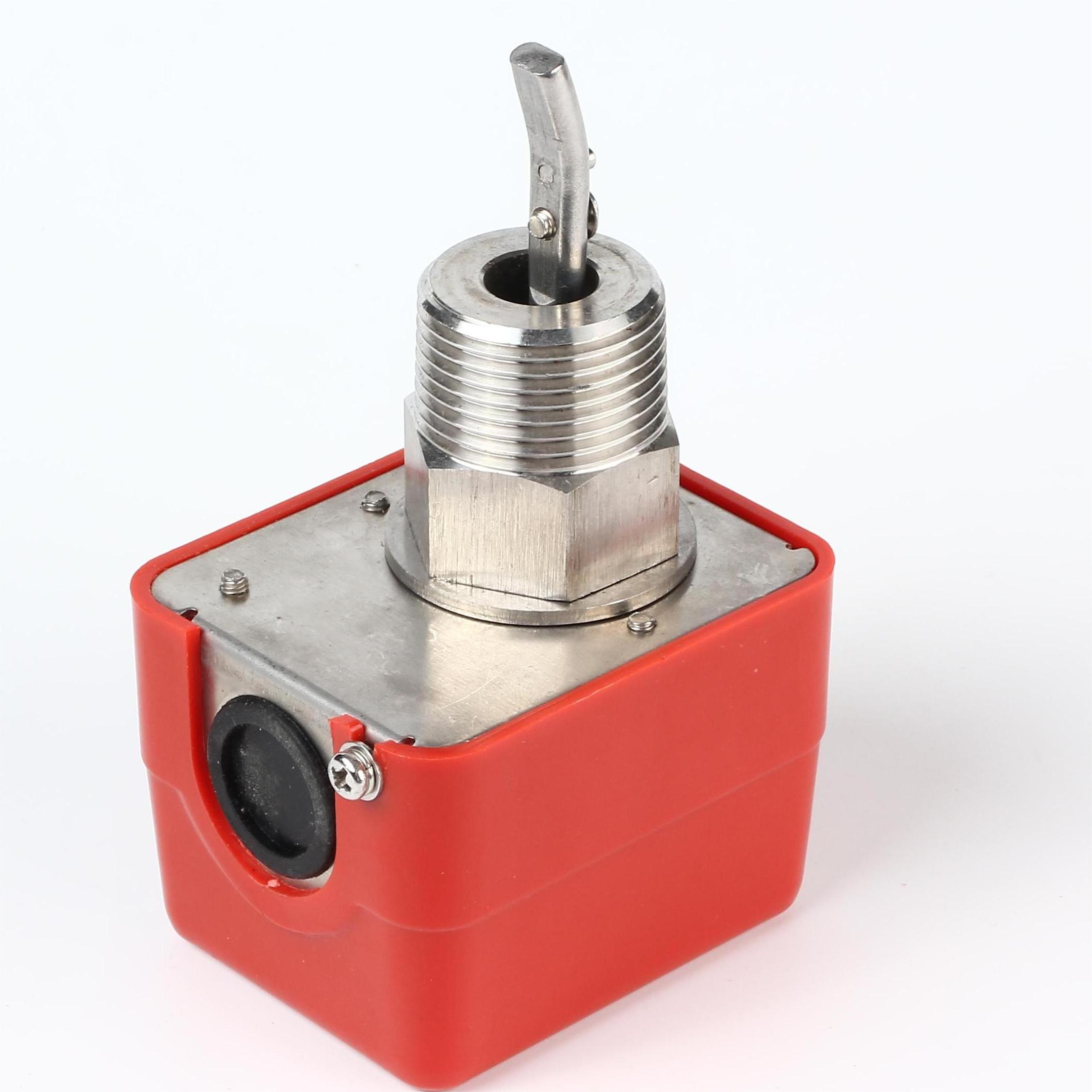 HFS-15 20 25 LKB-01 Brass Stainless Steel Thread Connection Paddle Water Flow Switch target flow switch