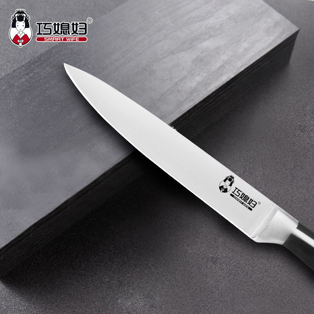 5 Inch Premium Fruit Vegetable Cutting Universal Knife Utility Knife with Plastic Handle