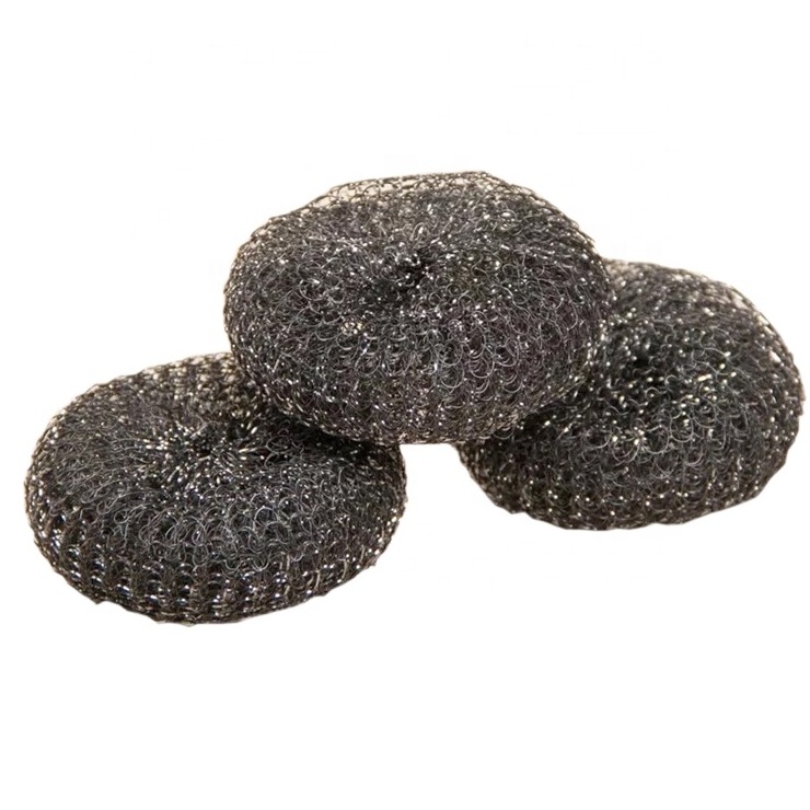 Stainless Steel Scrubber Scourer Cleaning Wire Mesh Scourer And Scouring Pads for Kitchen